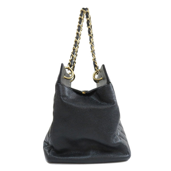 Chanel Chain Matelasse Gold Hardware Tote Bag Caviar Skin - Picture 3 of 9